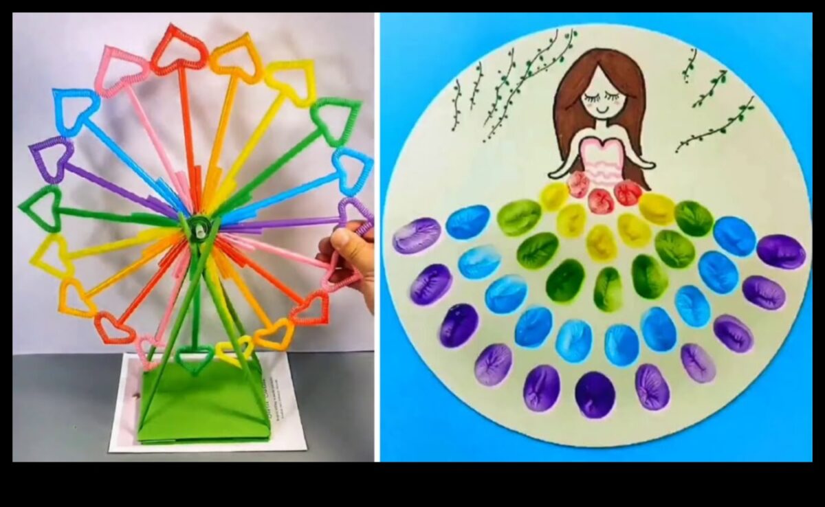 ילדים יצירתיים: מלאכת עשה זאת בעצמך מהנה וקלה לאומנים קטנים