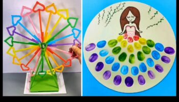 ילדים יצירתיים: מלאכת עשה זאת בעצמך מהנה וקלה לאומנים קטנים