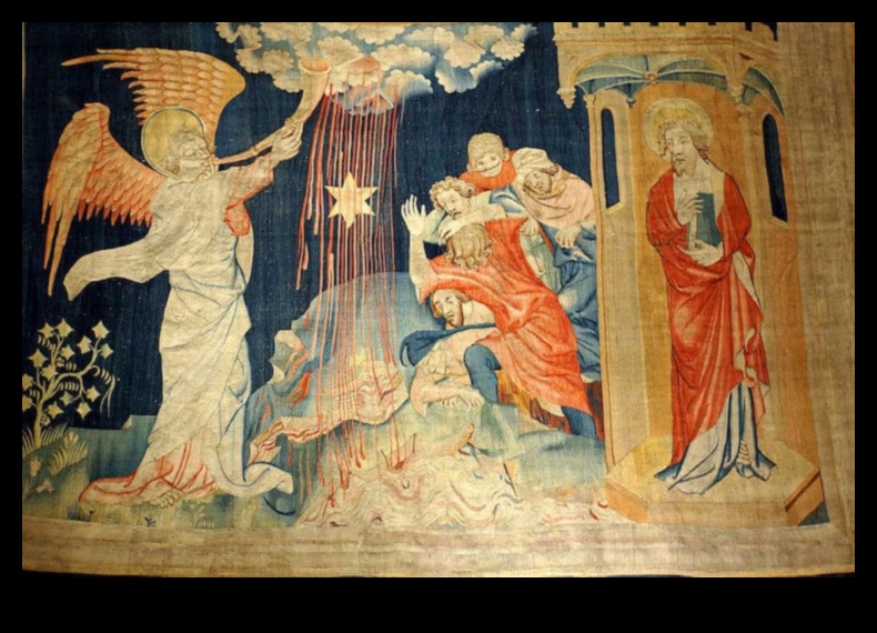 שטיח טמפורלי: אריגה של נרטיבים בצורות אמנות עתיקות