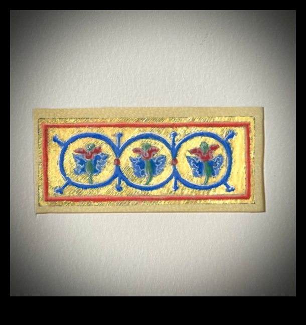 פרטים מאירים של אמנות ביזנטית של עלה זהב 3 תהילת עלה זהב: פרטים מוזהבים באמנות ביזנטית