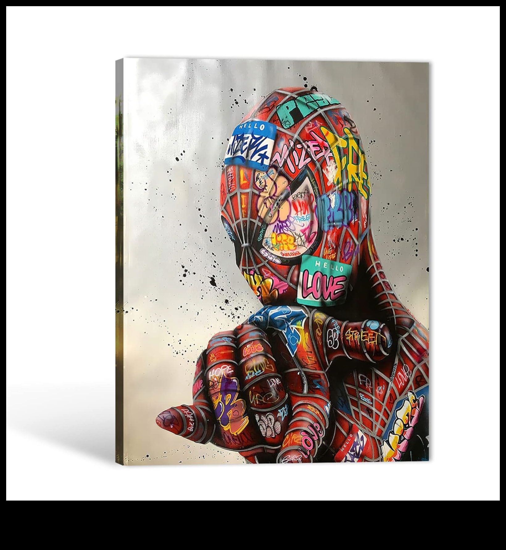 קנבס קהילתי: ציור תמונה של מארוול מקומי