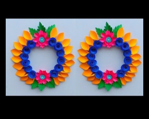 Easy DIY Papercraft Wall Art 2 עשה זאת בעצמך נייר קיר אמנות קיר: שינוי הקירות שלך עם נייר