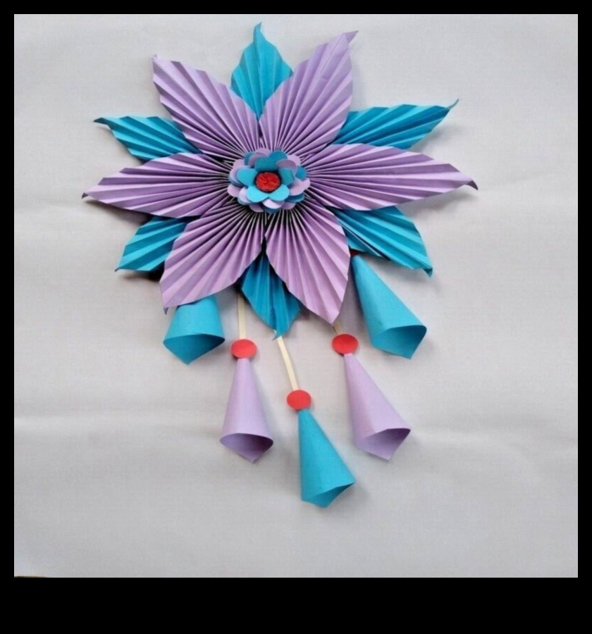 Easy DIY Papercraft Wall Art 3 עשה זאת בעצמך נייר קיר אמנות קיר: שינוי הקירות שלך עם נייר