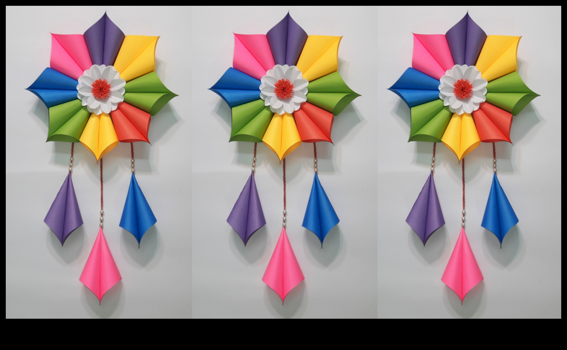 Easy DIY Papercraft Wall Art 5 עשה זאת בעצמך נייר קיר אמנות קיר: שינוי הקירות שלך עם נייר