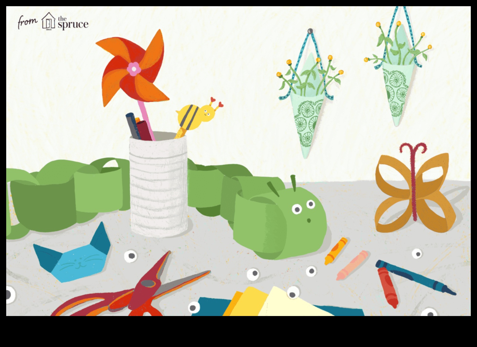 ילדים יצירתיים: מלאכת עשה זאת בעצמך מהנה וקלה לאומנים קטנים