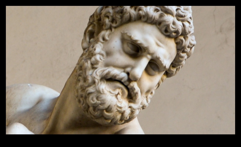 הרקלס באבן: מתאר את עבודת הגבורה בפיסול