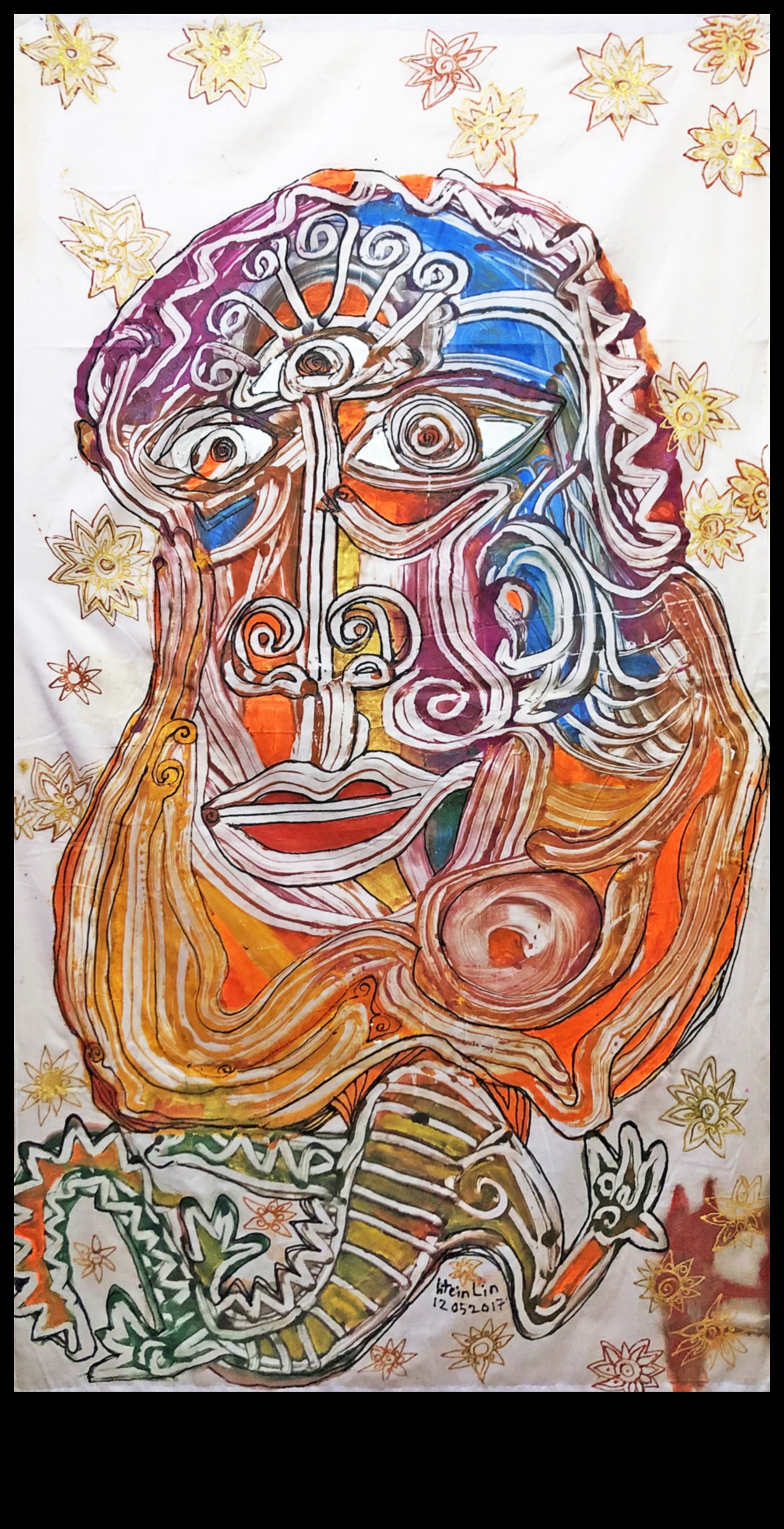 עבודת מכחול בורמזית צורת אמנות נצחית 3 עבודת מכחול בורמזית: מסורות אמנותיות של מיאנמר