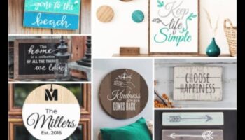 שלטי בית מעץ עשה זאת בעצמך: התאמה אישית של החלל שלך עם מילים