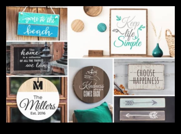 שלטי בית מעץ עשה זאת בעצמך: התאמה אישית של החלל שלך עם מילים